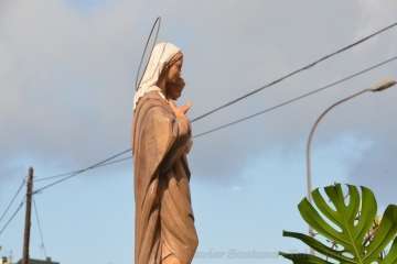 Procesión religiosa por el Valle de Jinámar-Telde (Foto F.J. Santana)
